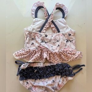 Cheeky plum bathing suit, 2T